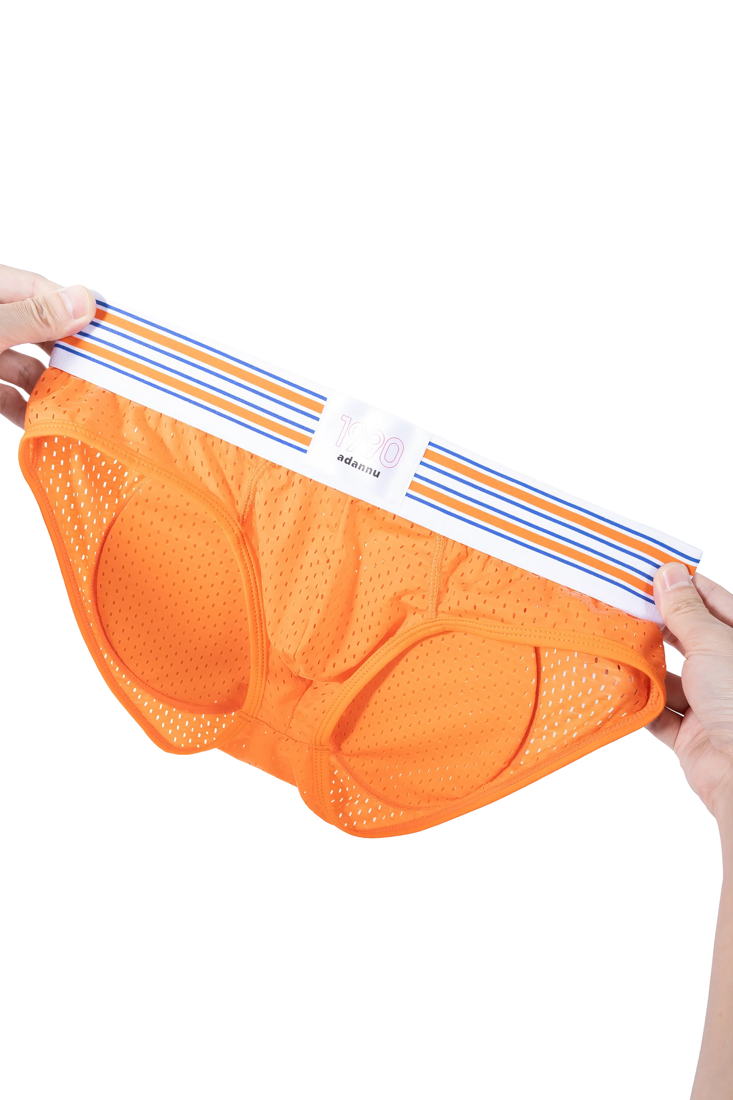 Men’s Mesh Briefs with Detachable Padding for Enhanced Shape
