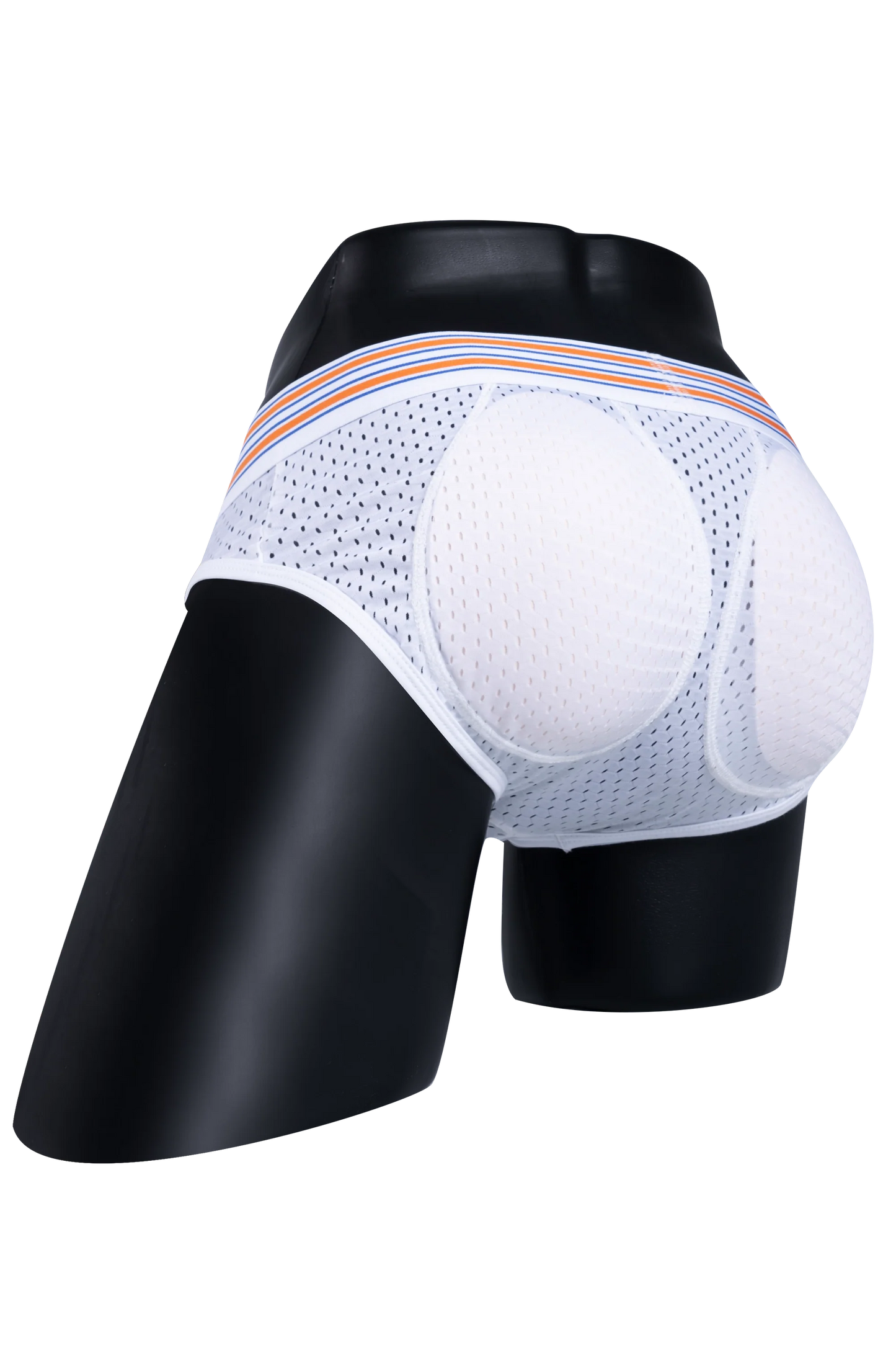 Men’s Mesh Briefs with Detachable Padding for Enhanced Shape
