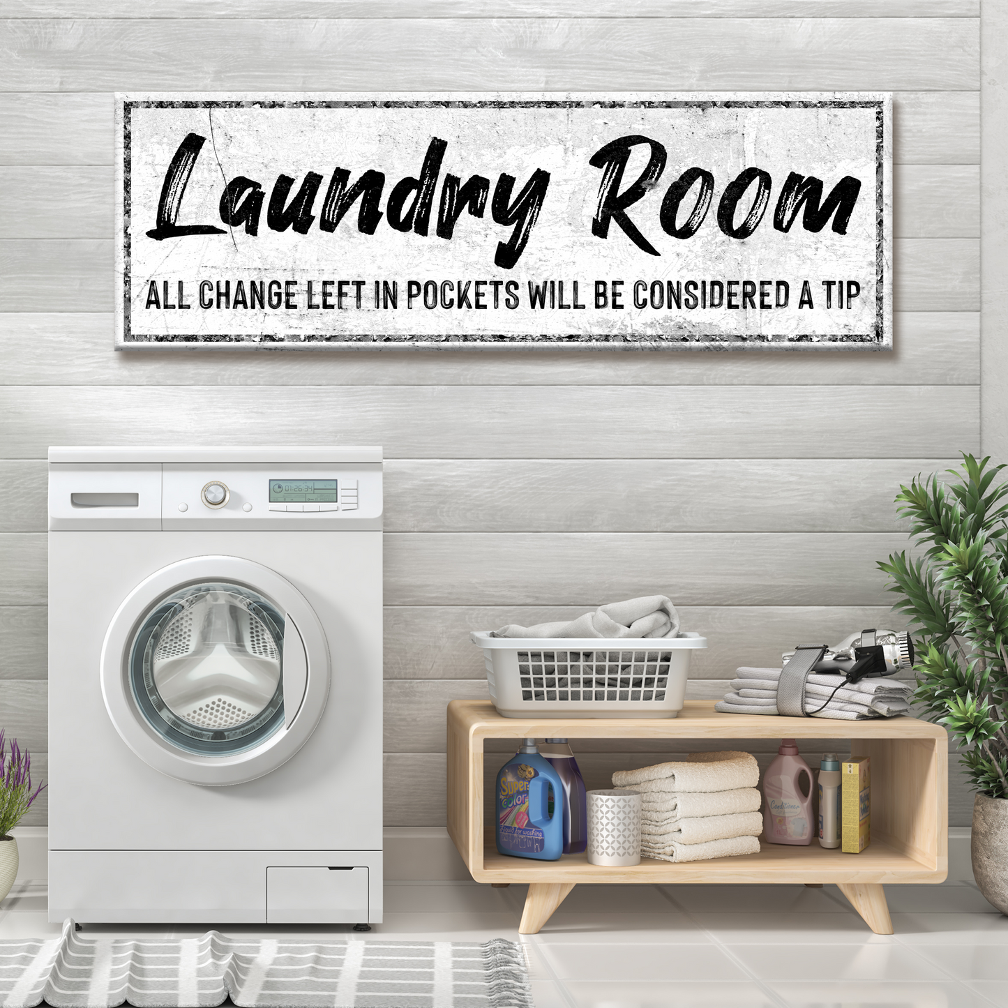 Laundry Room Sign II