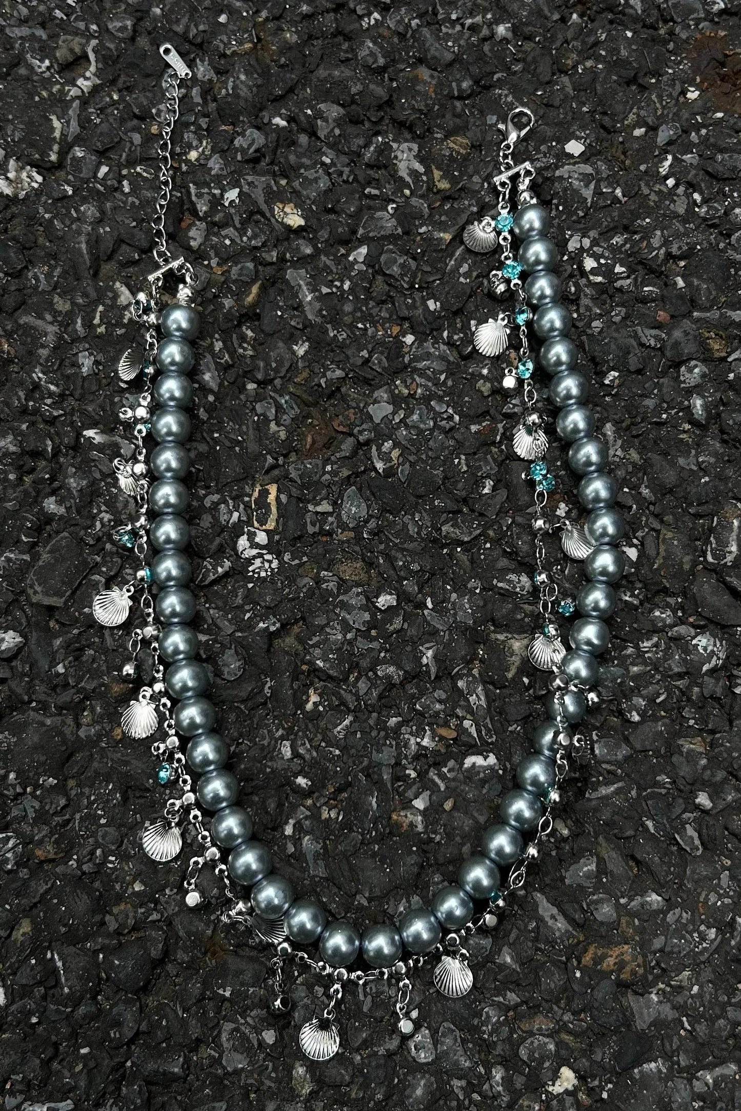 Ocean Wave Pendant Necklace