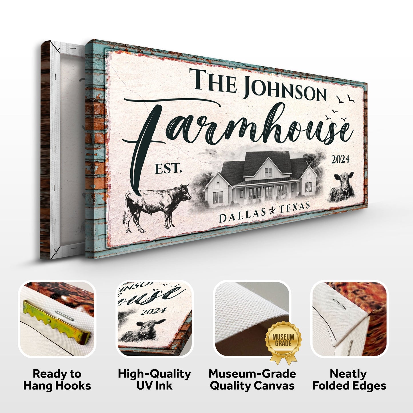 Custom Farmhouse Sign II