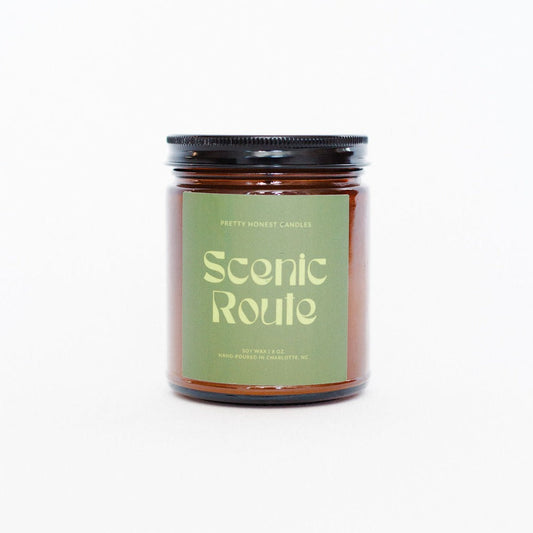 Eucalyptus and Pine Candle: Scenic Route Candle