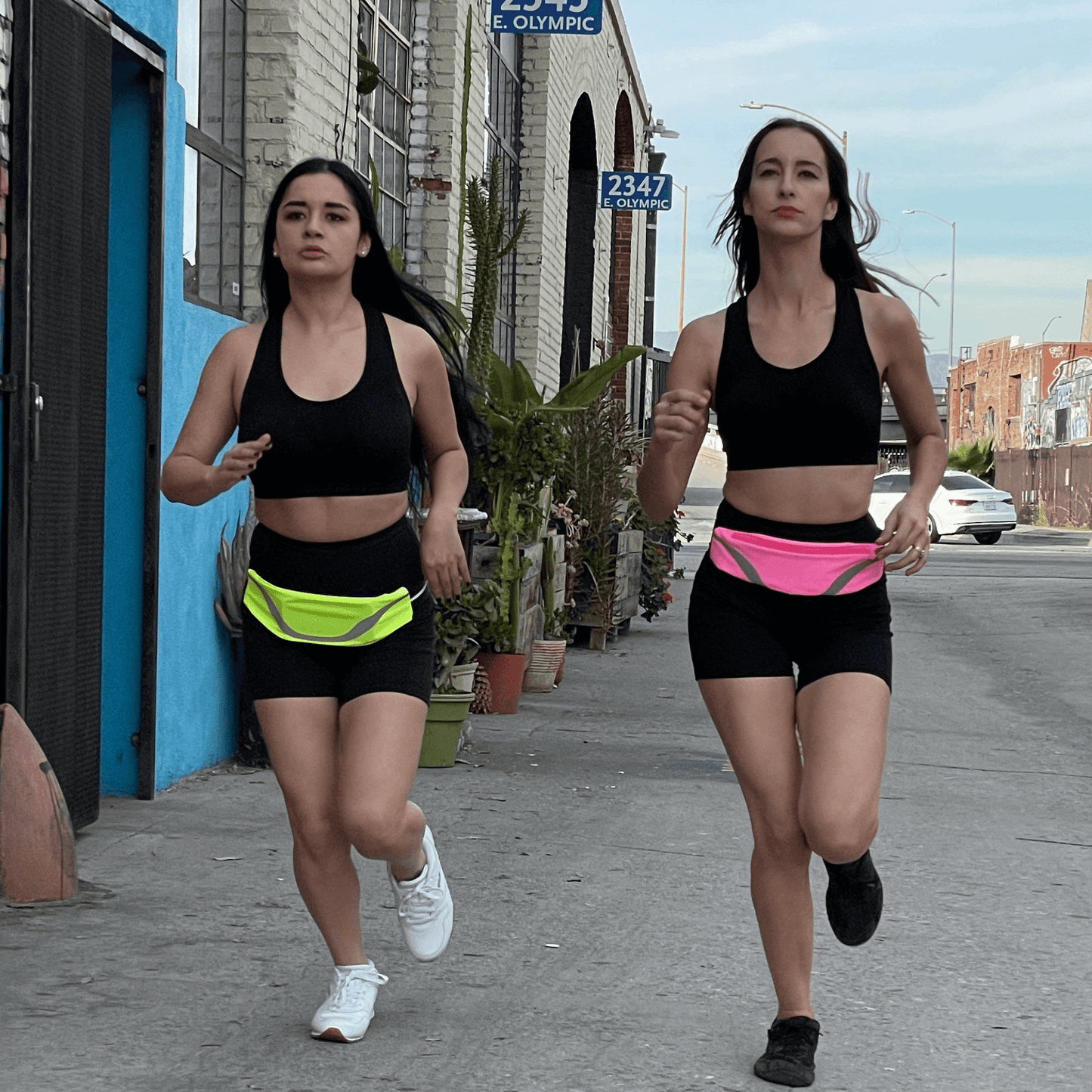JupiterGear Water-Resistant Sport Waist Pack Running Belt with Reflective Strip