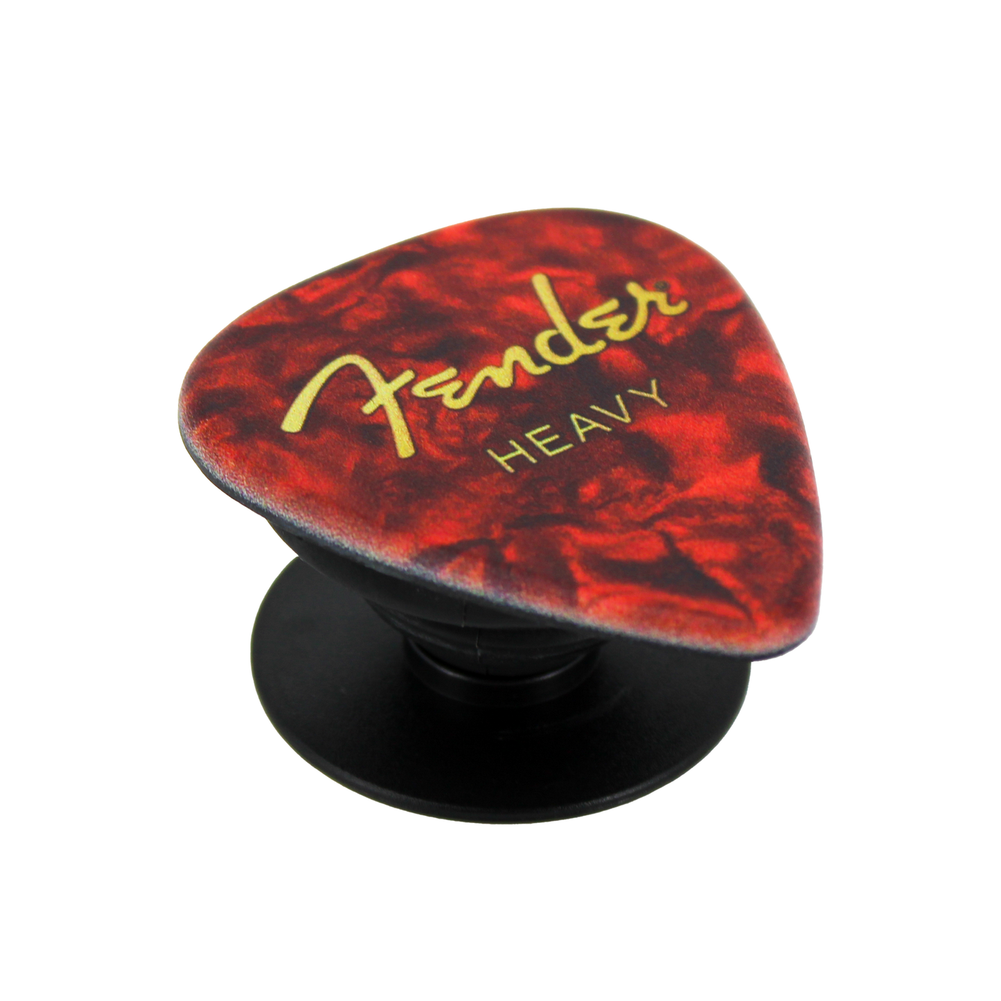 Fender guitar pick phone grip (Red)