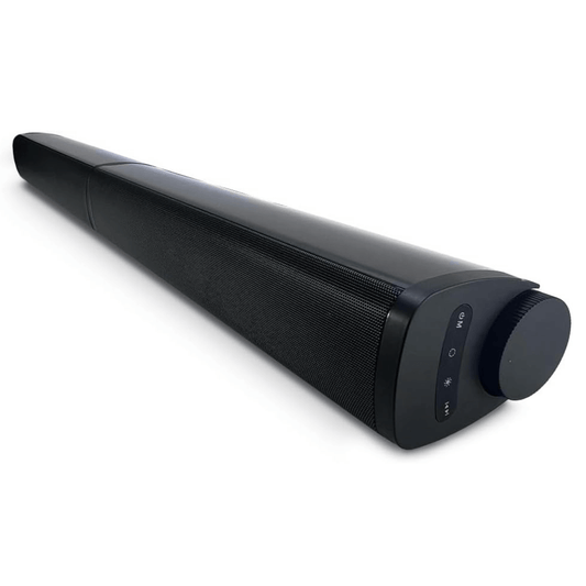 SoundPro 2-in-1 LED BT Stereo Speaker System with RGB Lighting Effects