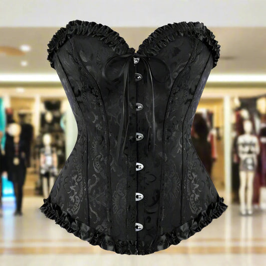 Lace Trim Corset bustier