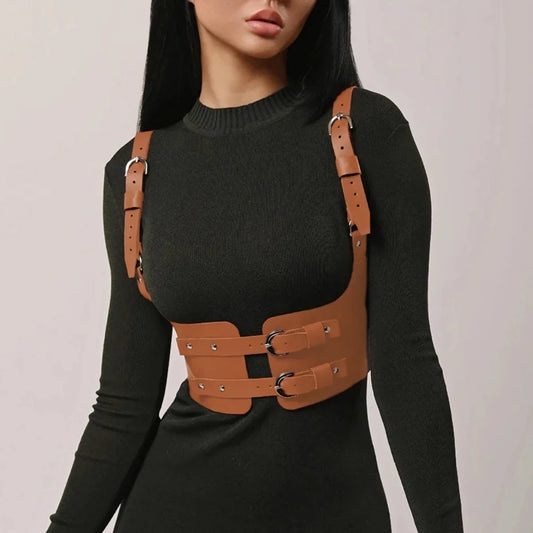 Punk Style Double Corset
