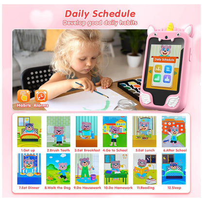 Unicorn Play Smartphone Touchscreen Games Camera Video Music