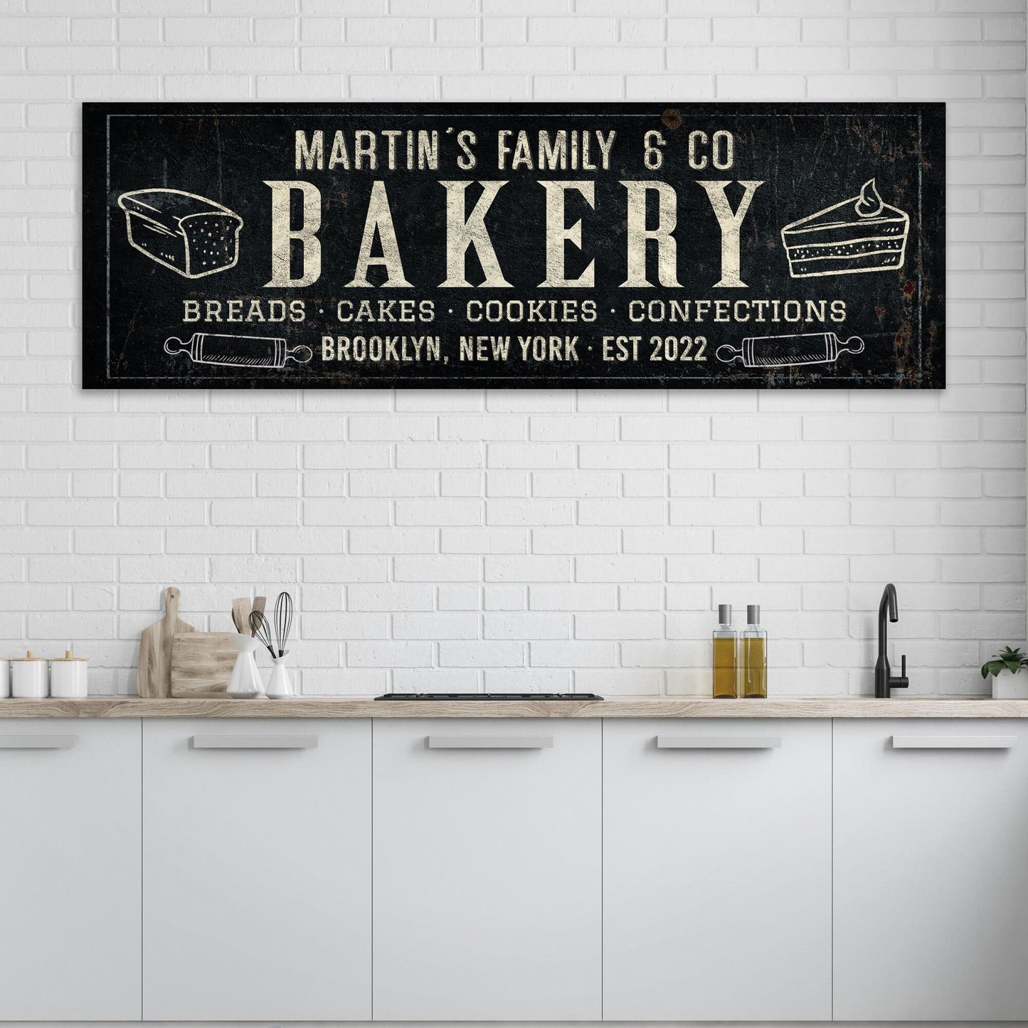 Breads, Cakes, Cookies, Confections Bakery Sign
