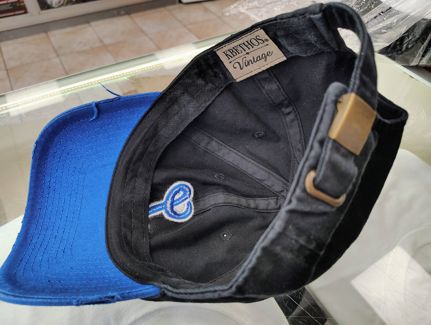 Tigres del Licey Vintage Distressed Baseball Cap – “L” Embroidered Logo, Unisex Adjustable Hat