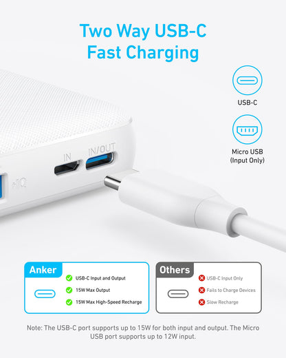 Anker <b>313</b> Power Bank (PowerCore 10K)