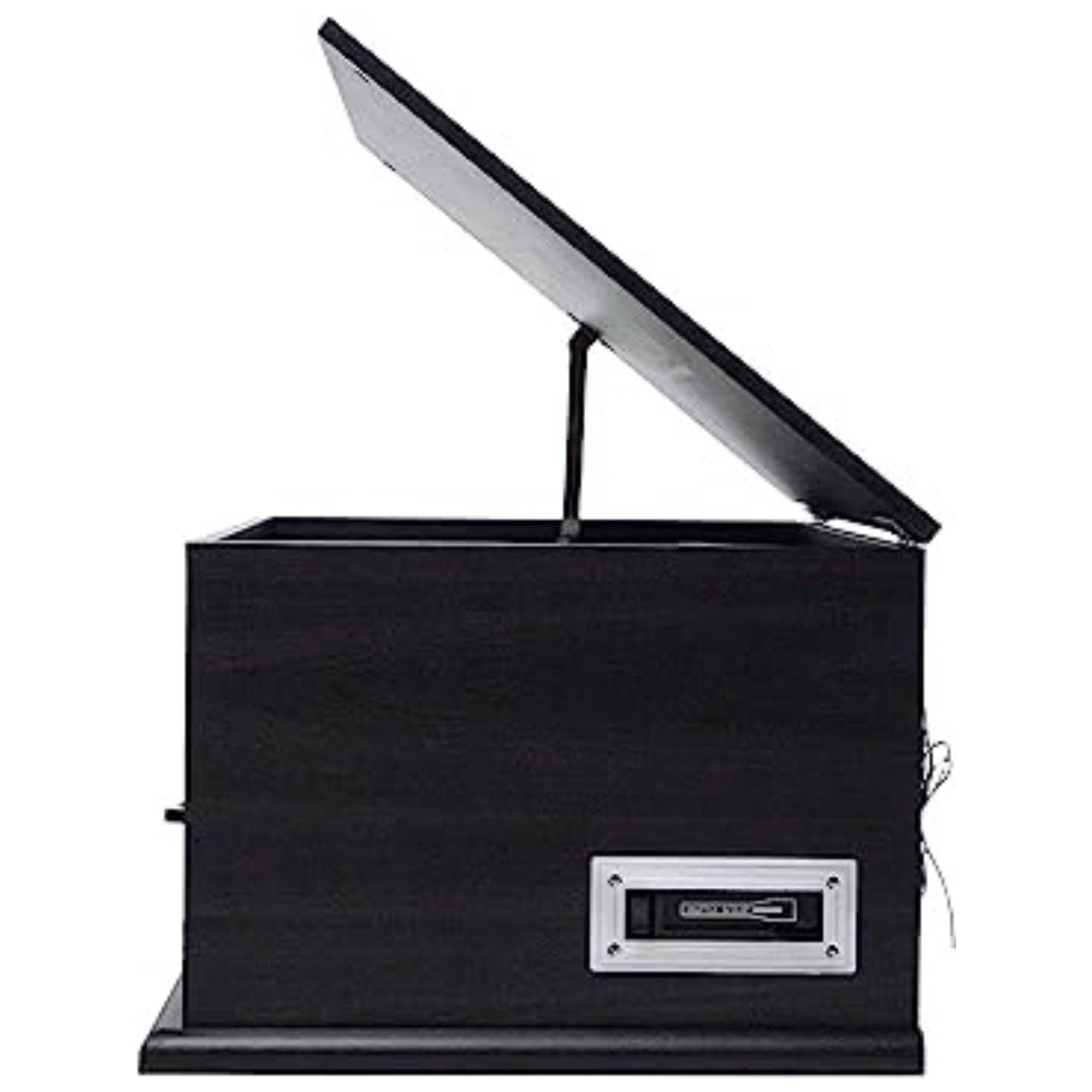 Victor State 7-in-1 Wood Music Center with 3-Speed Turntable and Dual Bluetooth
