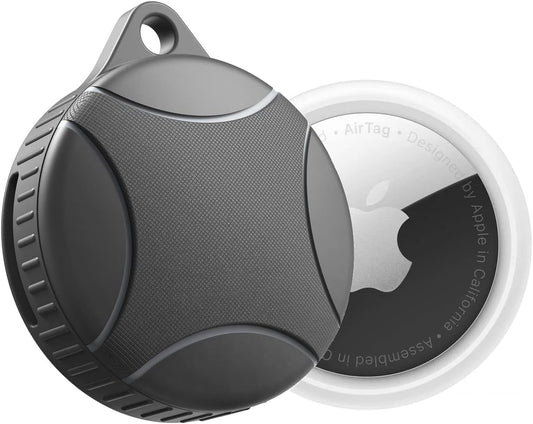 Waterproof AirTag Case for Dog Collar - Great for Cats and Pets, Designed for Apple AirTag Tracker (IP68 Shockproof/Submersible)