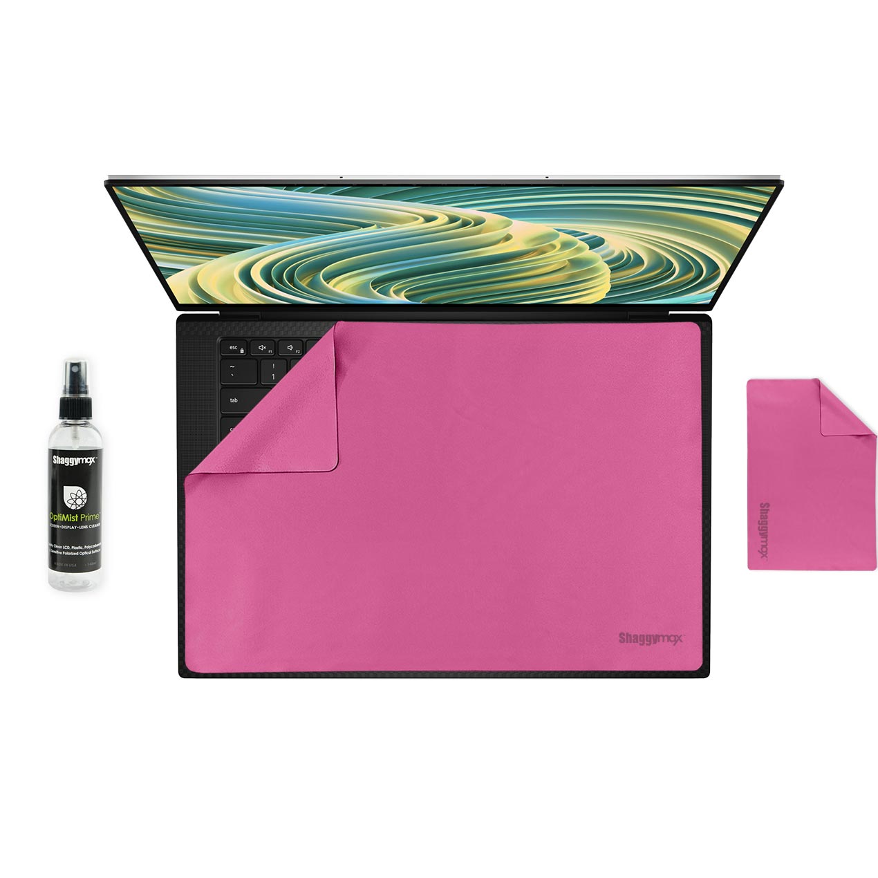 15.6" Laptop Screen Protector Keyboard Cover Cleaner Kit UnderWare Pac