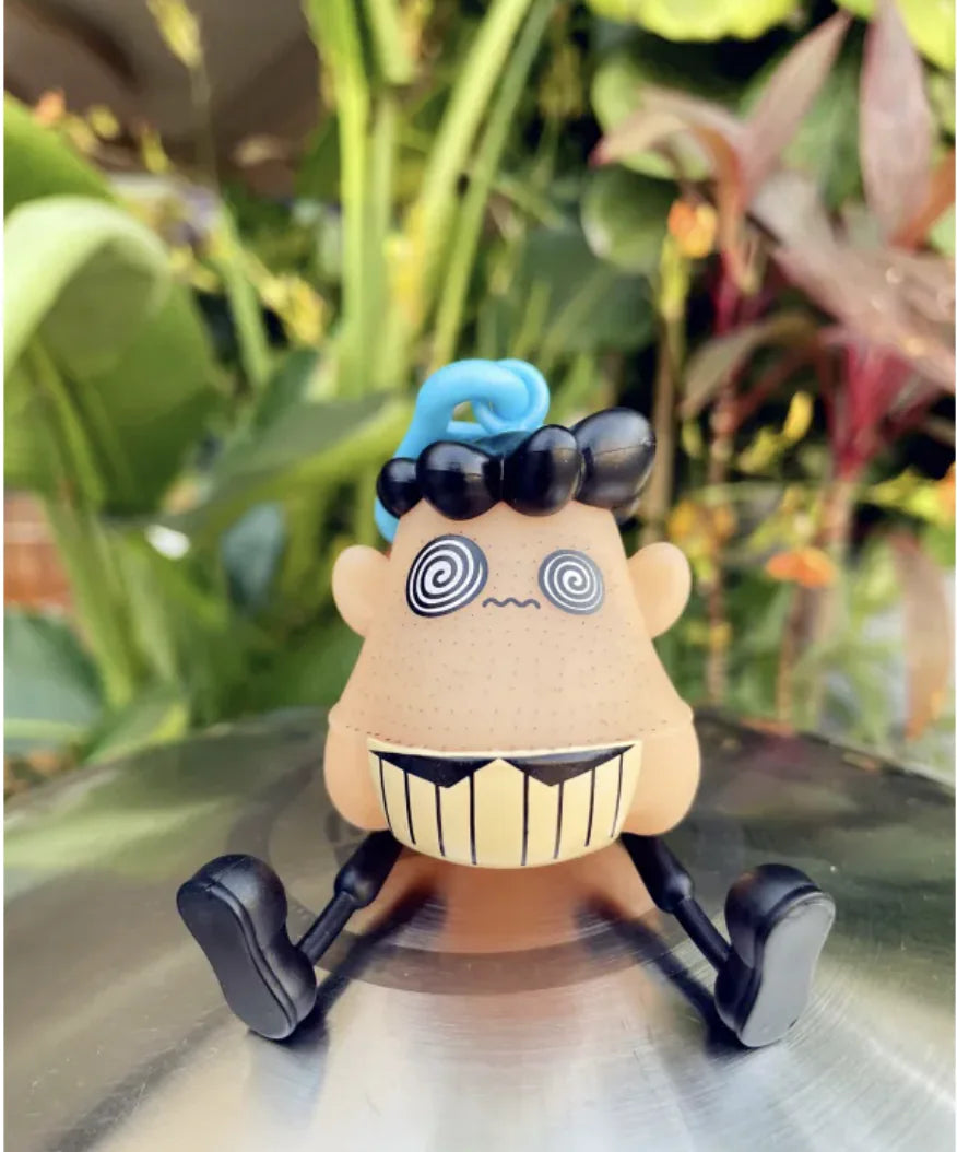 Stress Relief Squeeze Toy - Funny Venting Fidget Ball Keychain