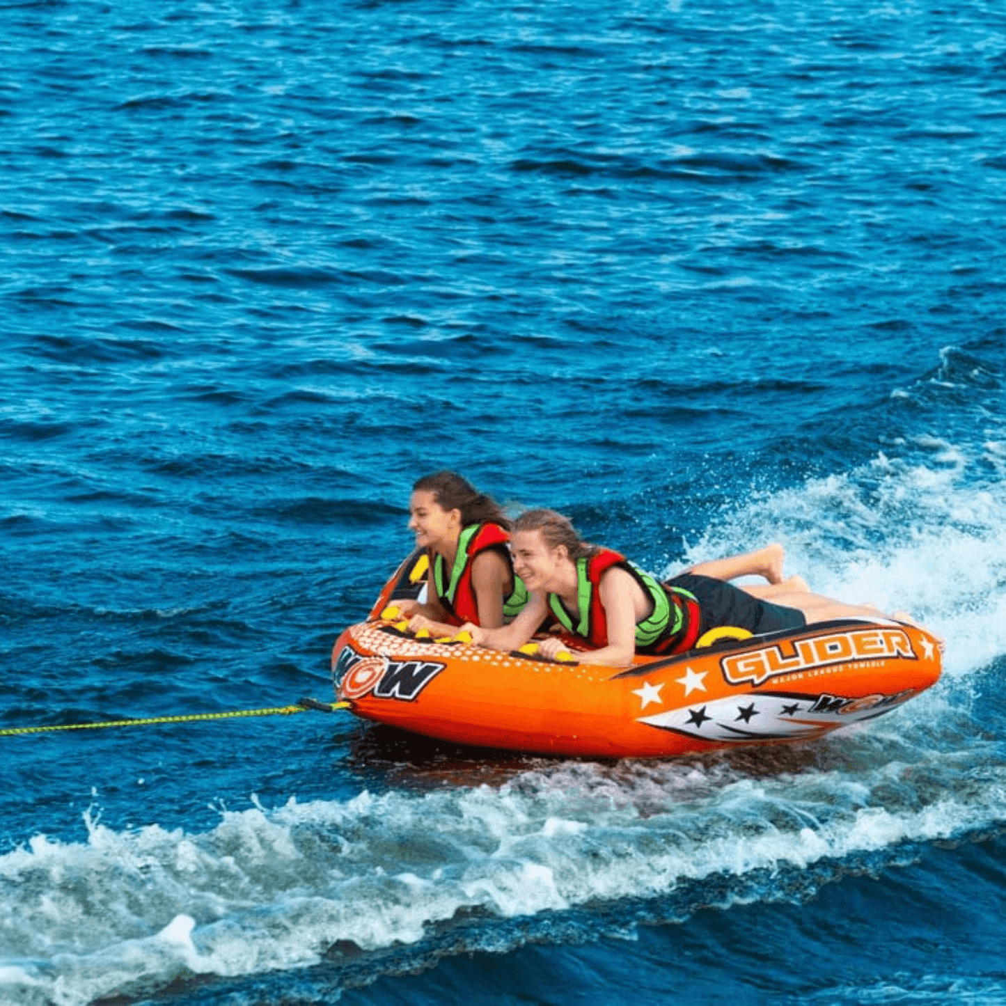 WOW Waterports Glider 2 Person 2P Towable with Flex Seating