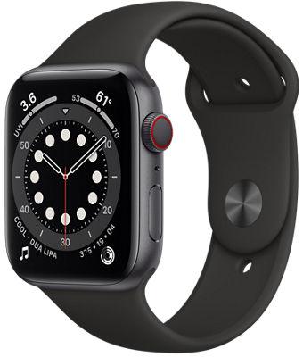 Apple Watch Series 4 (2018) GPS/Cellular A2008  - 44mm Stainless Steel Black Case