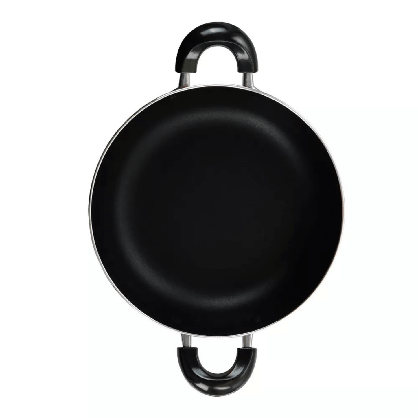 Better Chef 12" Aluminum Non-Stick Metallic Red Deep Fryer with Glass Lid