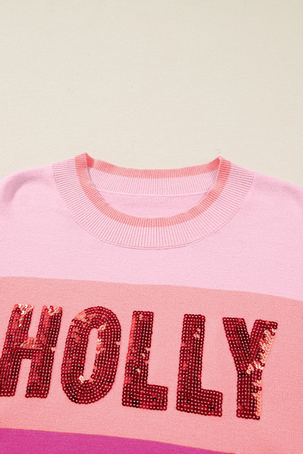 Elizabeth Jolly Color Block Sweater