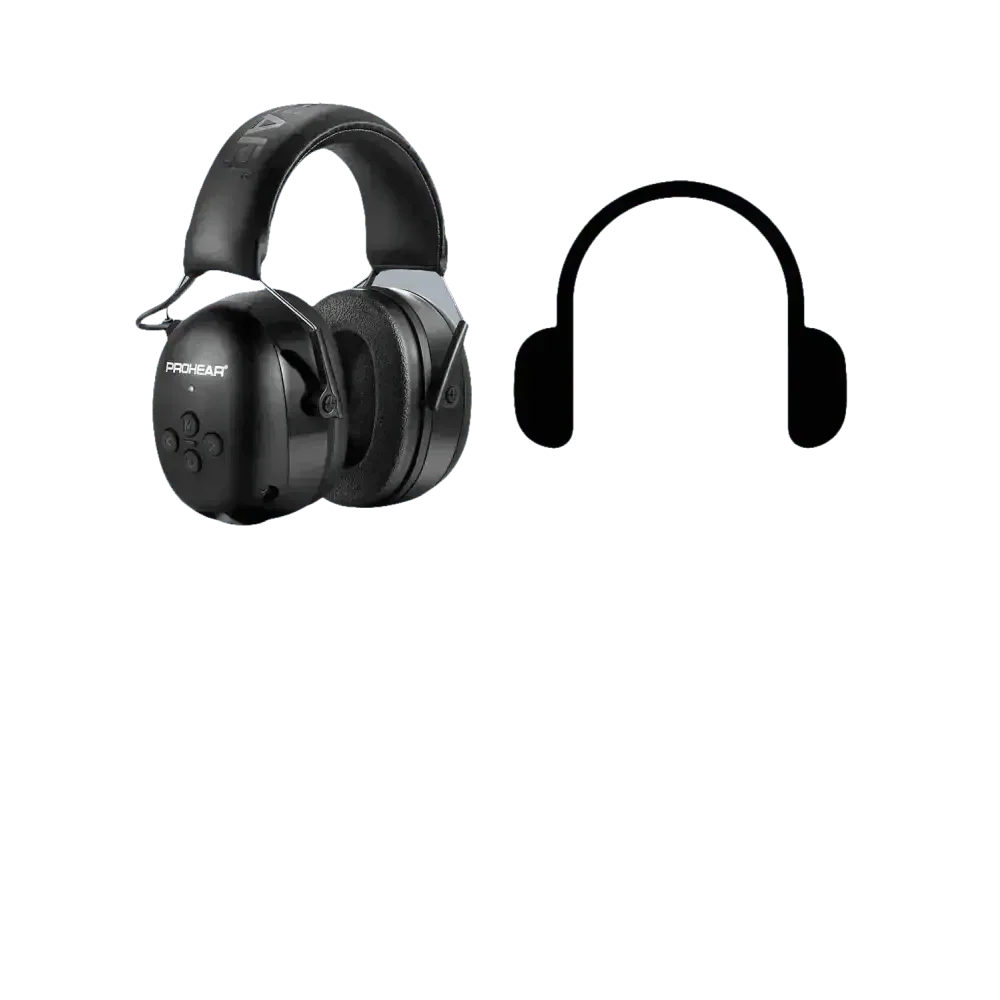 Black Noise Canceling Bluetooth Earmuffs for Ultimate Comfort with Bluetooth Samsung Wireless Earphones