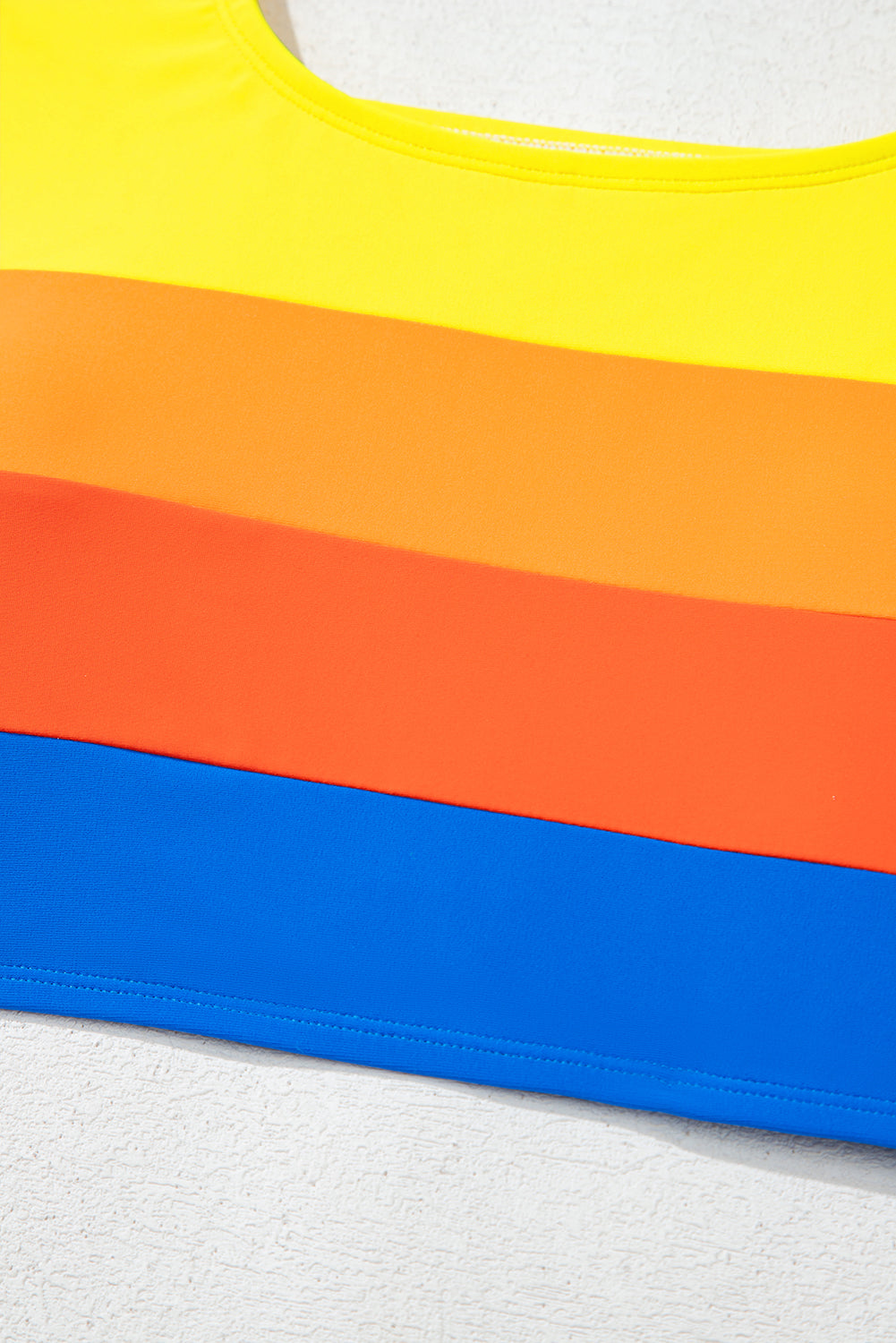 Dylan Colorblock Square Top