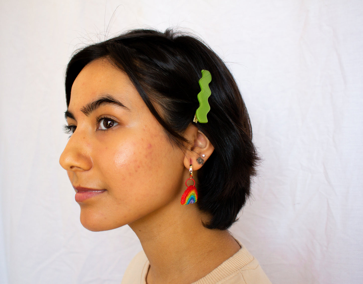 Single Spring-Time Barrettes