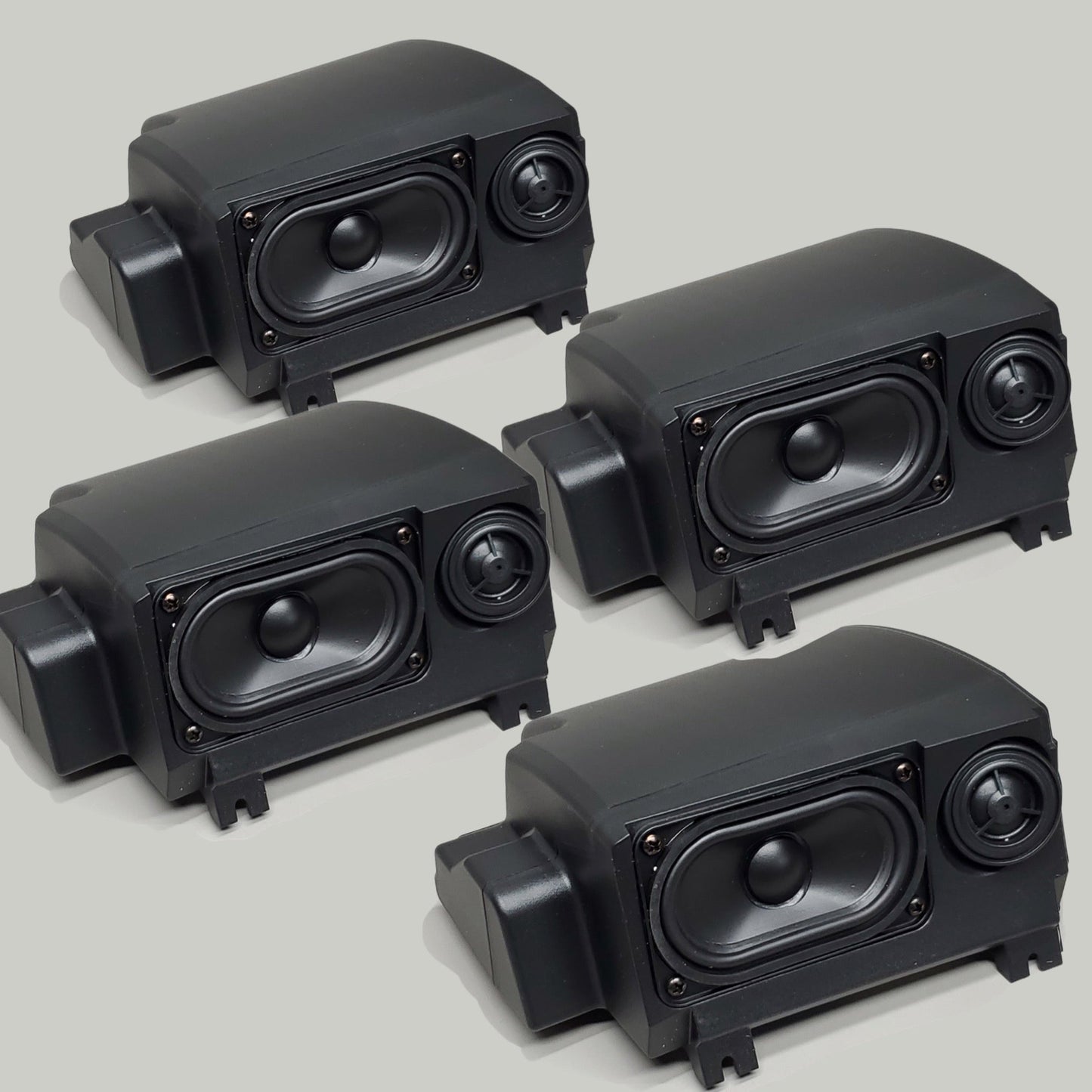 MISCO MINNEAPOLIS SPEAKER CO. 4PK of Enclosed Wide Range Speaker & Tweeter 1556919 (New)