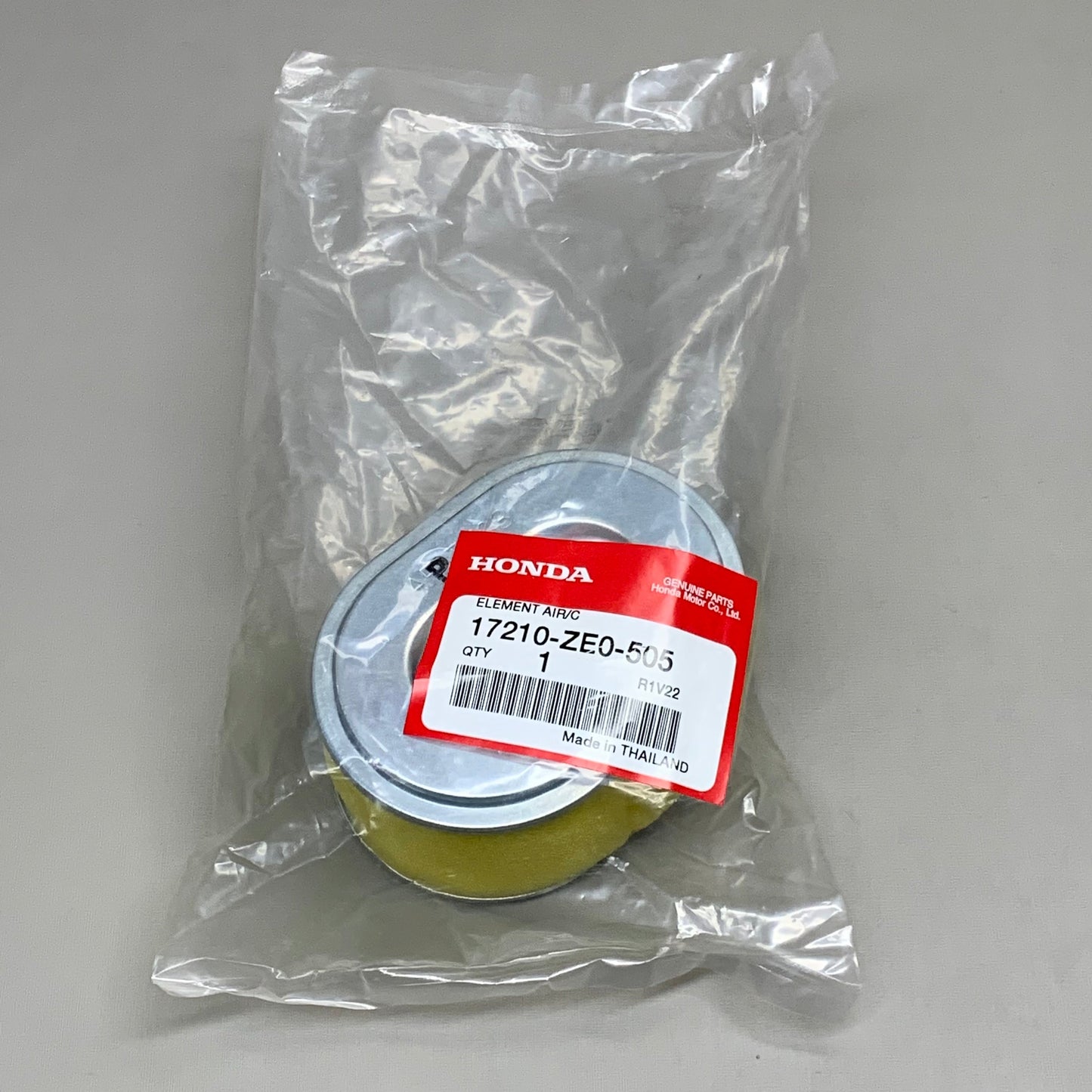 HONDA 3PK Air Filter OEM Fits GX110 GX120 17210-ZE0-505 (New)
