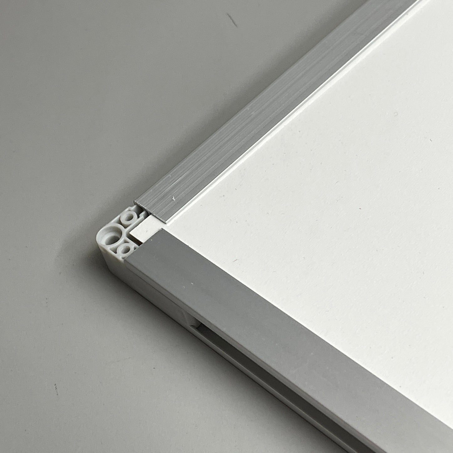 QUARTET Dry Erase Board Wall Mounted 85357N Silver/White 36x48 (new)