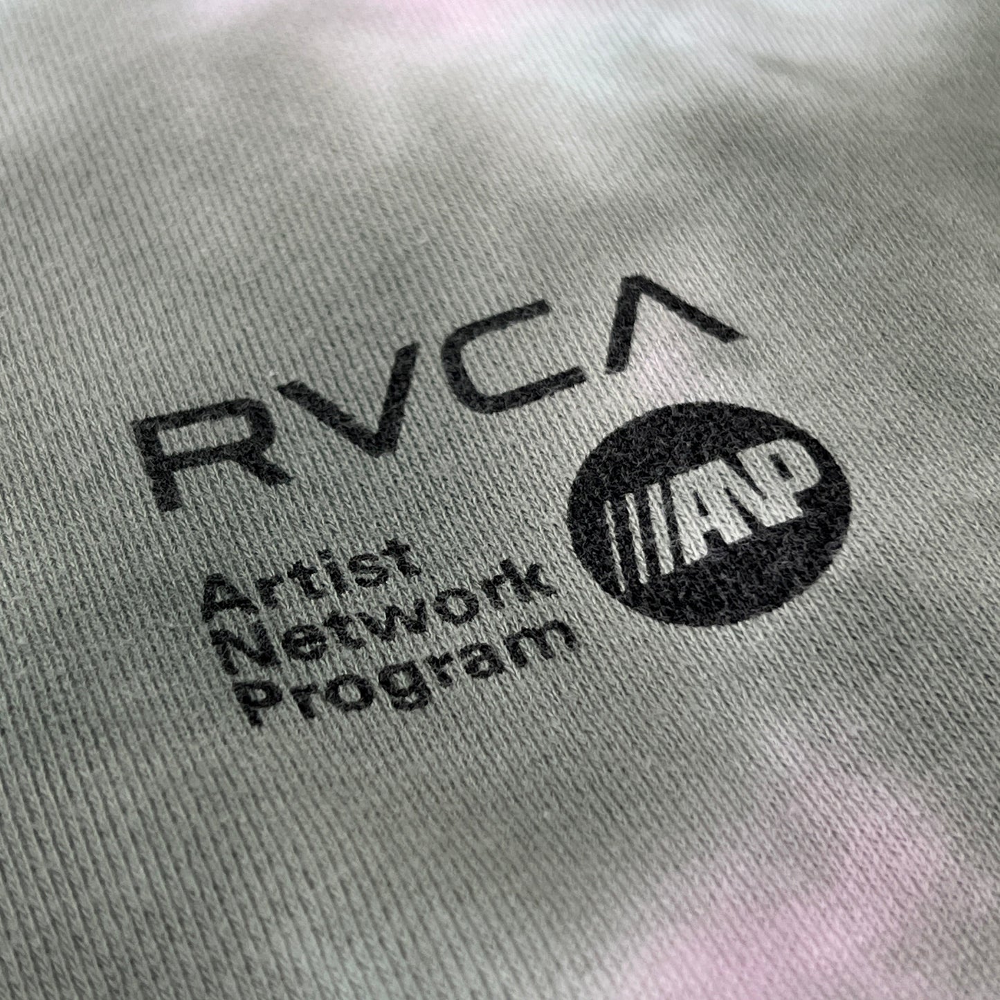RVCA Artist Network Program Tie Dye Hoodie Youth Sz XL / 16 AVBSF00106 Green (New)