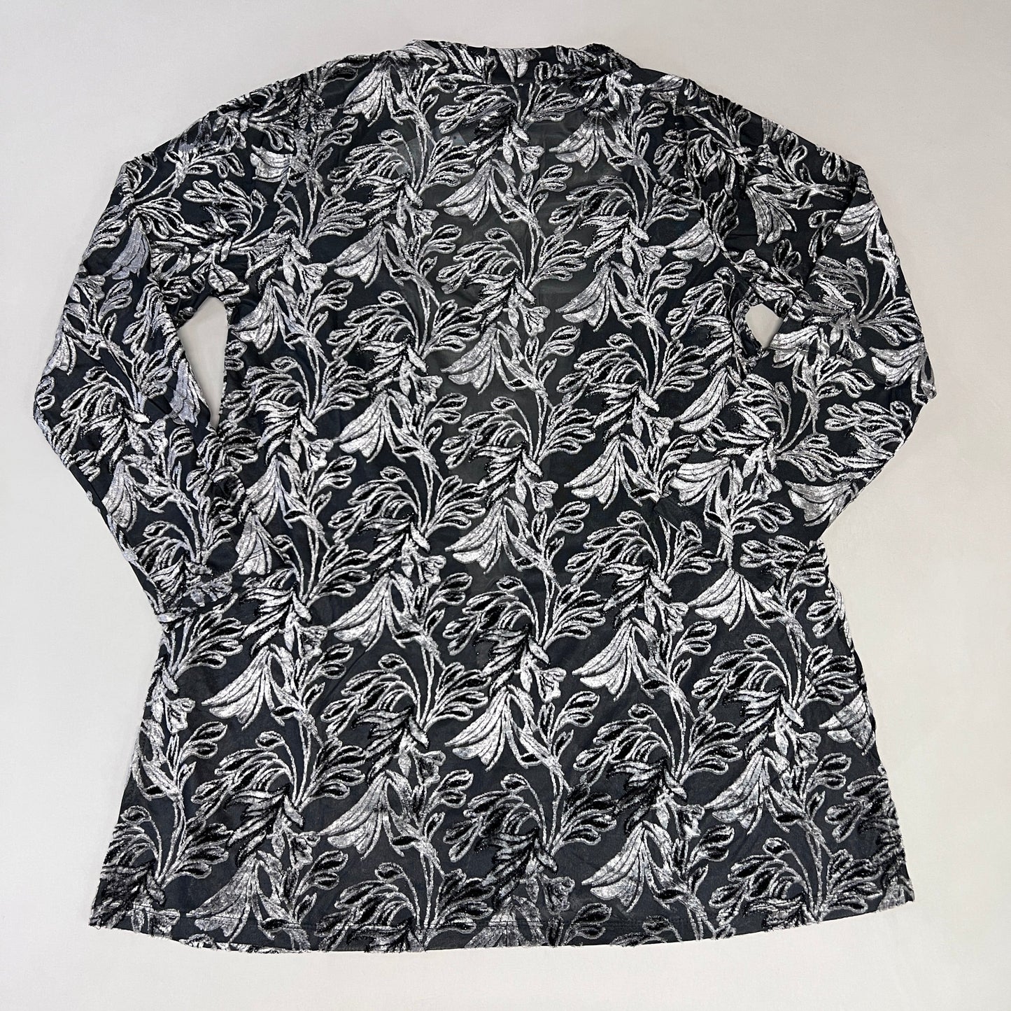 SUSAN GRAVER Knit Cardigan & Tank Set Women's Sz XXS Grey / Black A384258F19154 (New)
