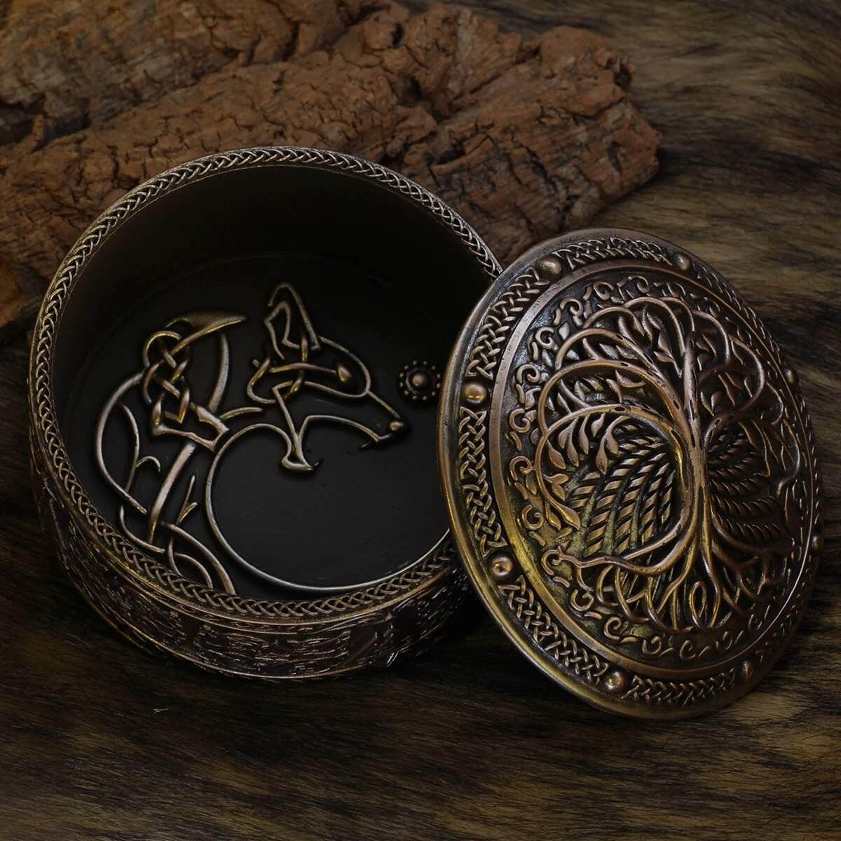Viking Tree of Life Jewelry Box