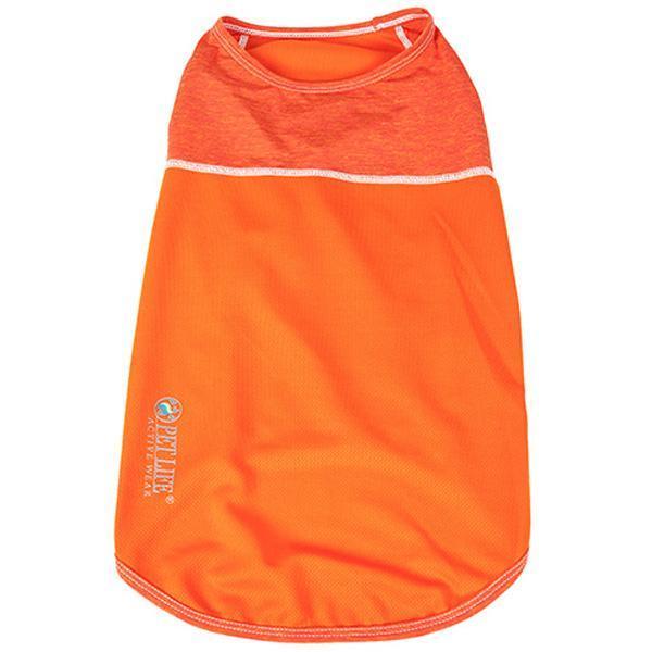 Pet Life ® Active 'Aero-Pawlse' Quick-Dry and 4-Way-Stretch Yoga Fitness Dog T-Shirt Tank Top
