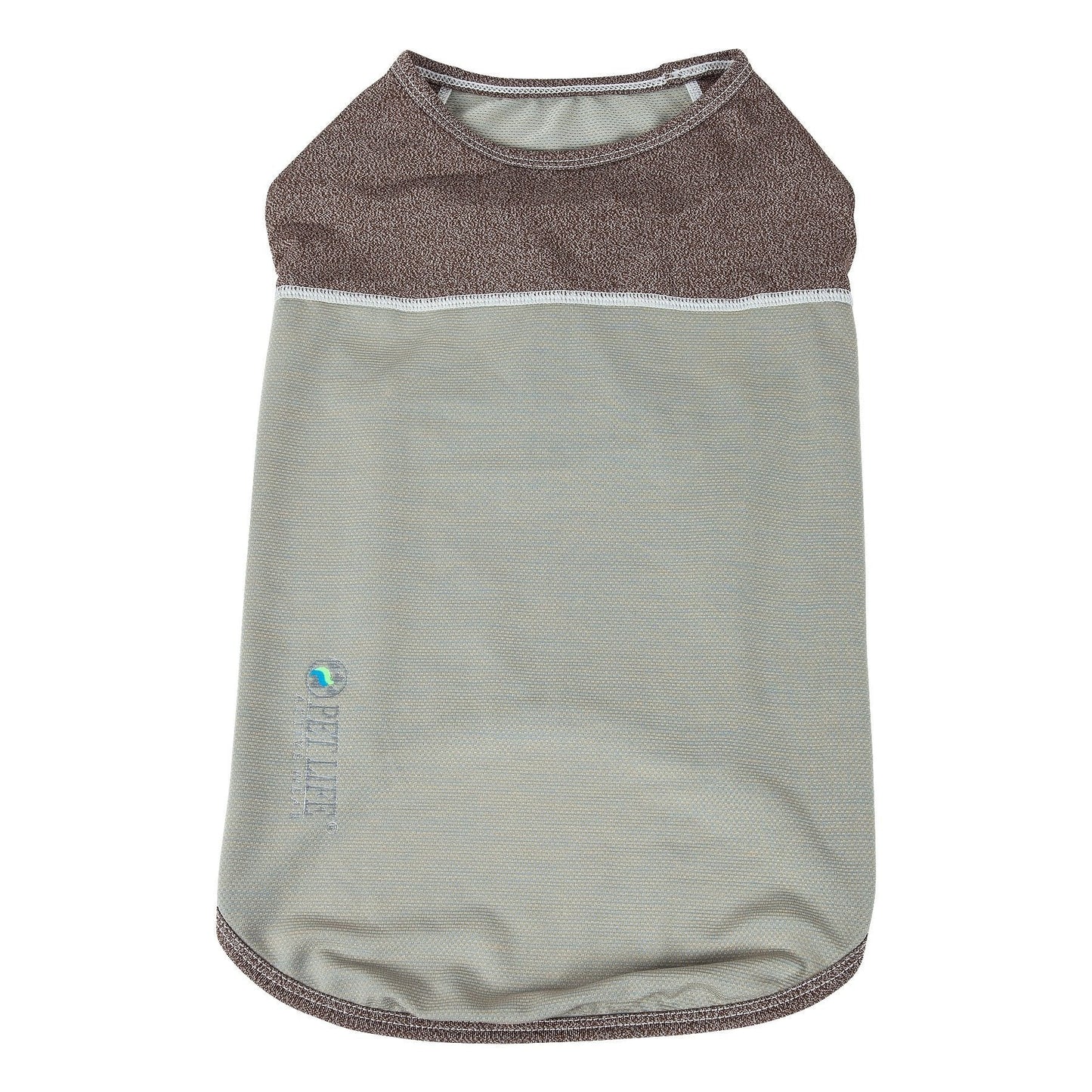 Pet Life ® Active 'Aero-Pawlse' Quick-Dry and 4-Way-Stretch Yoga Fitness Dog T-Shirt Tank Top