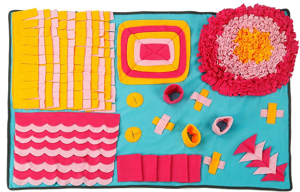 Pet Life ® 'Sniffer Snack' Interactive Feeding Pet Snuffle Mat