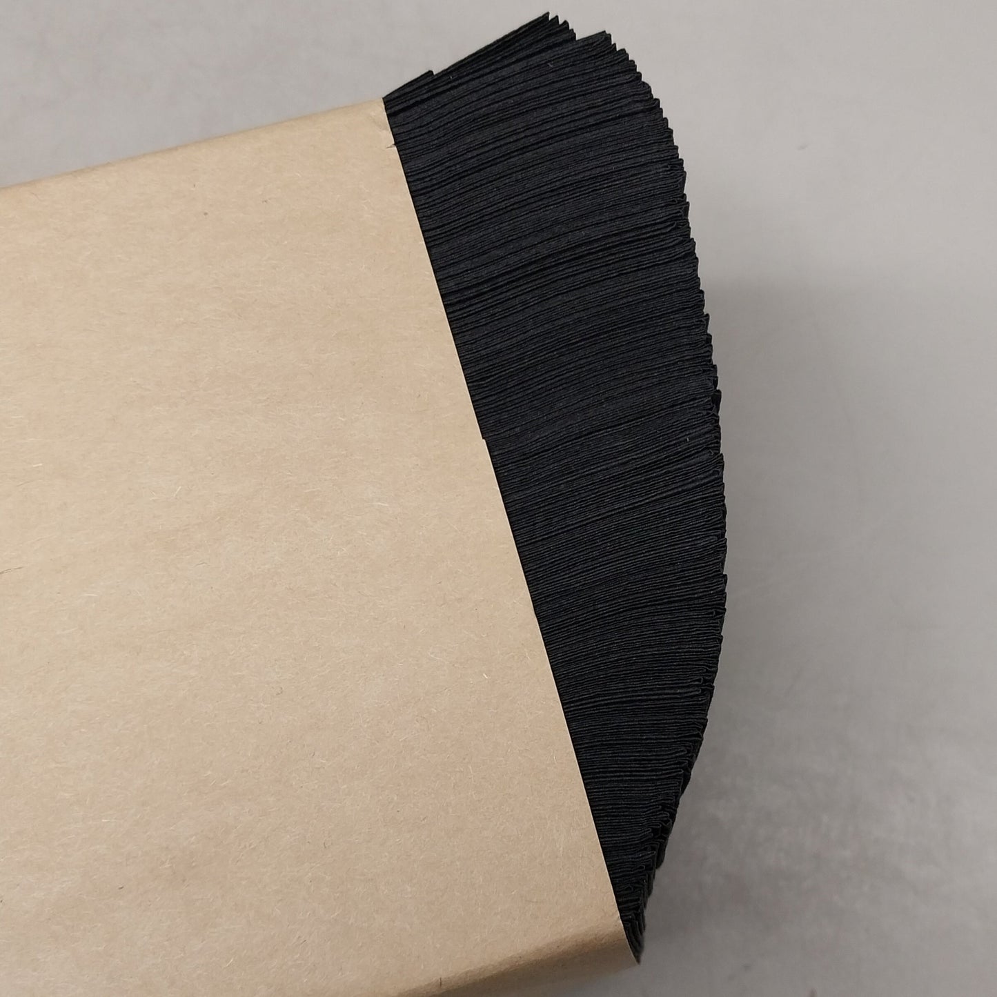 PATERSON (3,200 PACK) 2 PLY Paper Napkins 9"x9" (NG01074)  Black