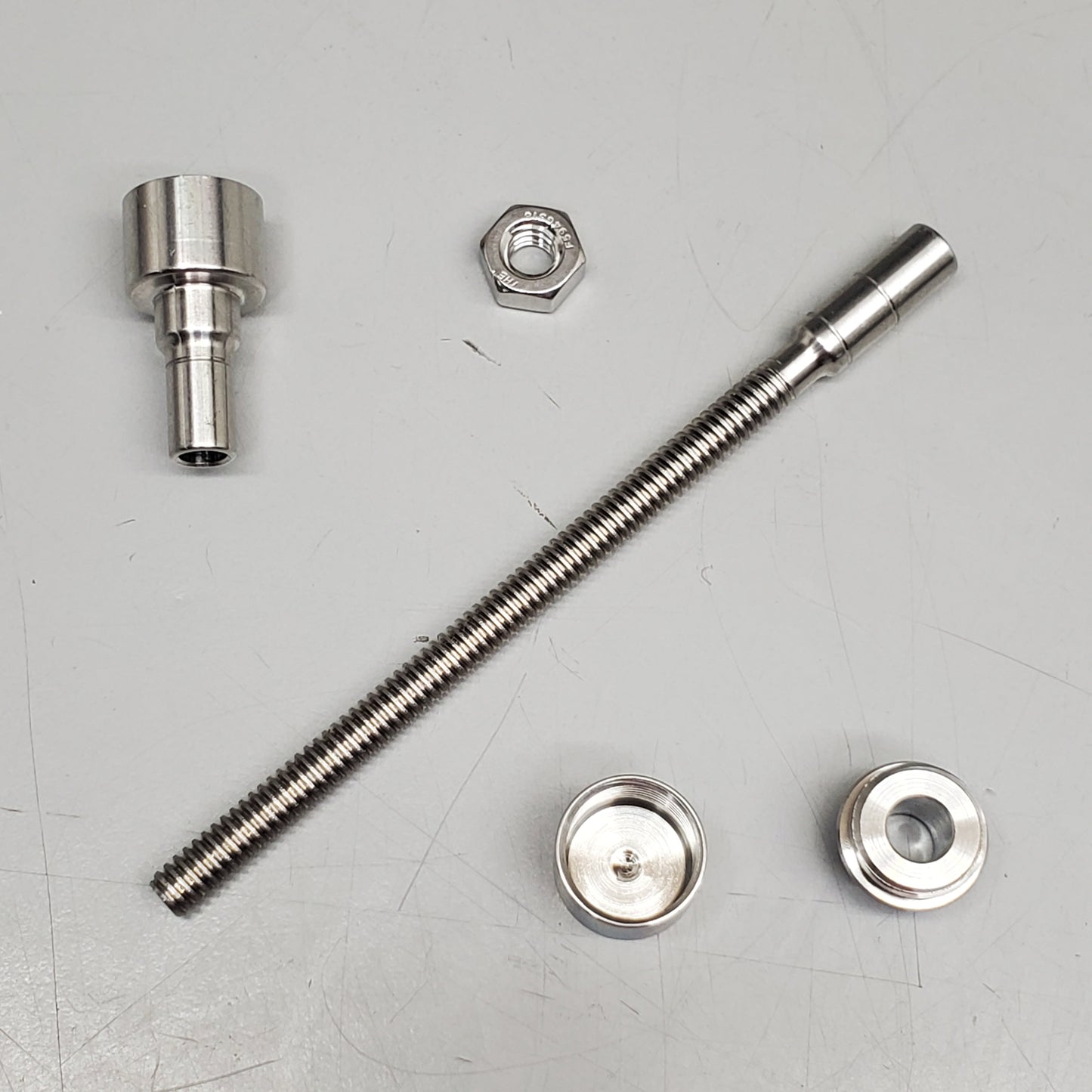 HAAS Revo (10 Pack) Cable Rail Swage Stud Tension Fitting Assembly 3/16" Stainless Steel
