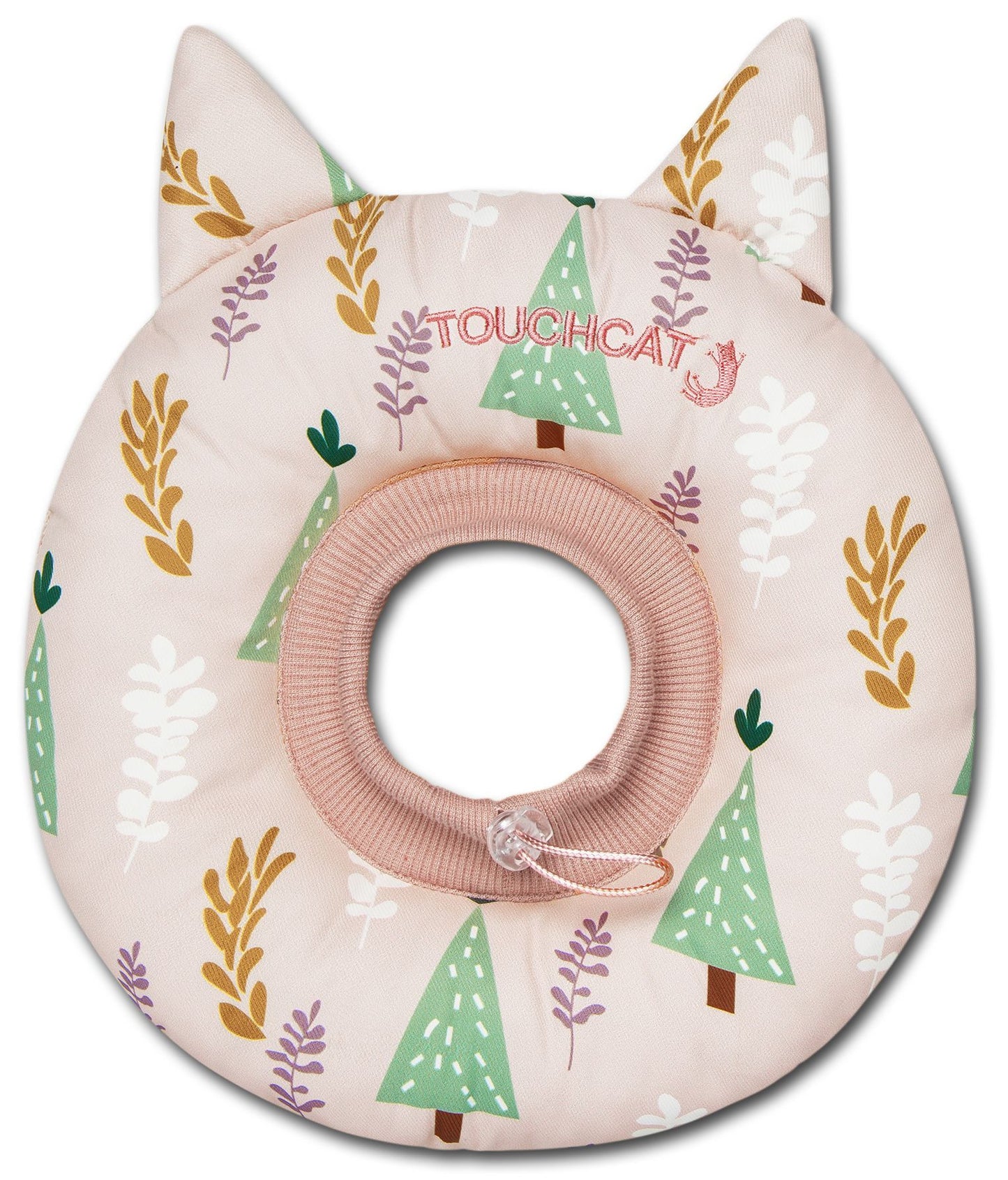 Touchcat ® 'Ringlet' Licking and Scratching Adjustable Pillow Cat Neck Protector