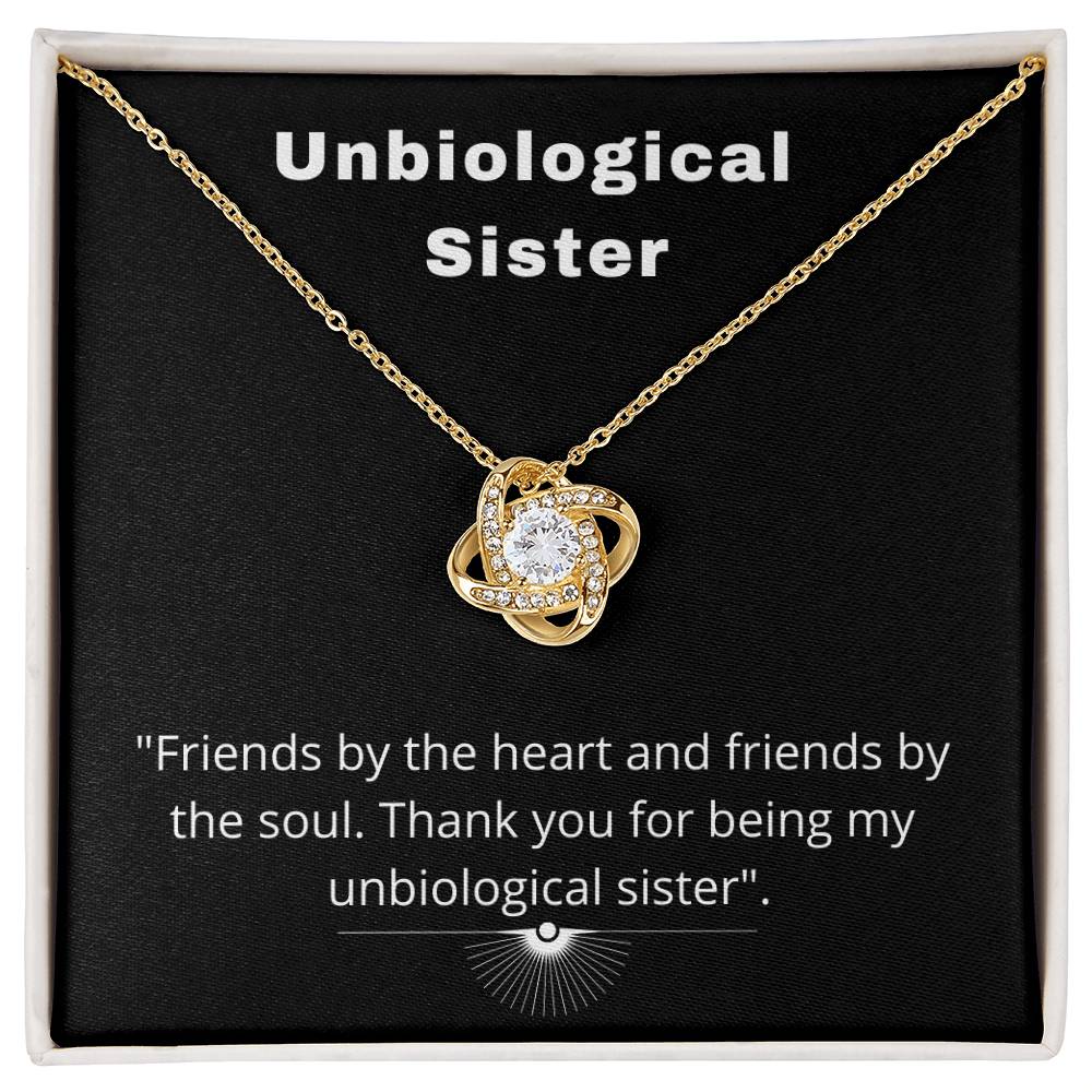 To My Unbiological Sister - Best Friend Forever - Necklace