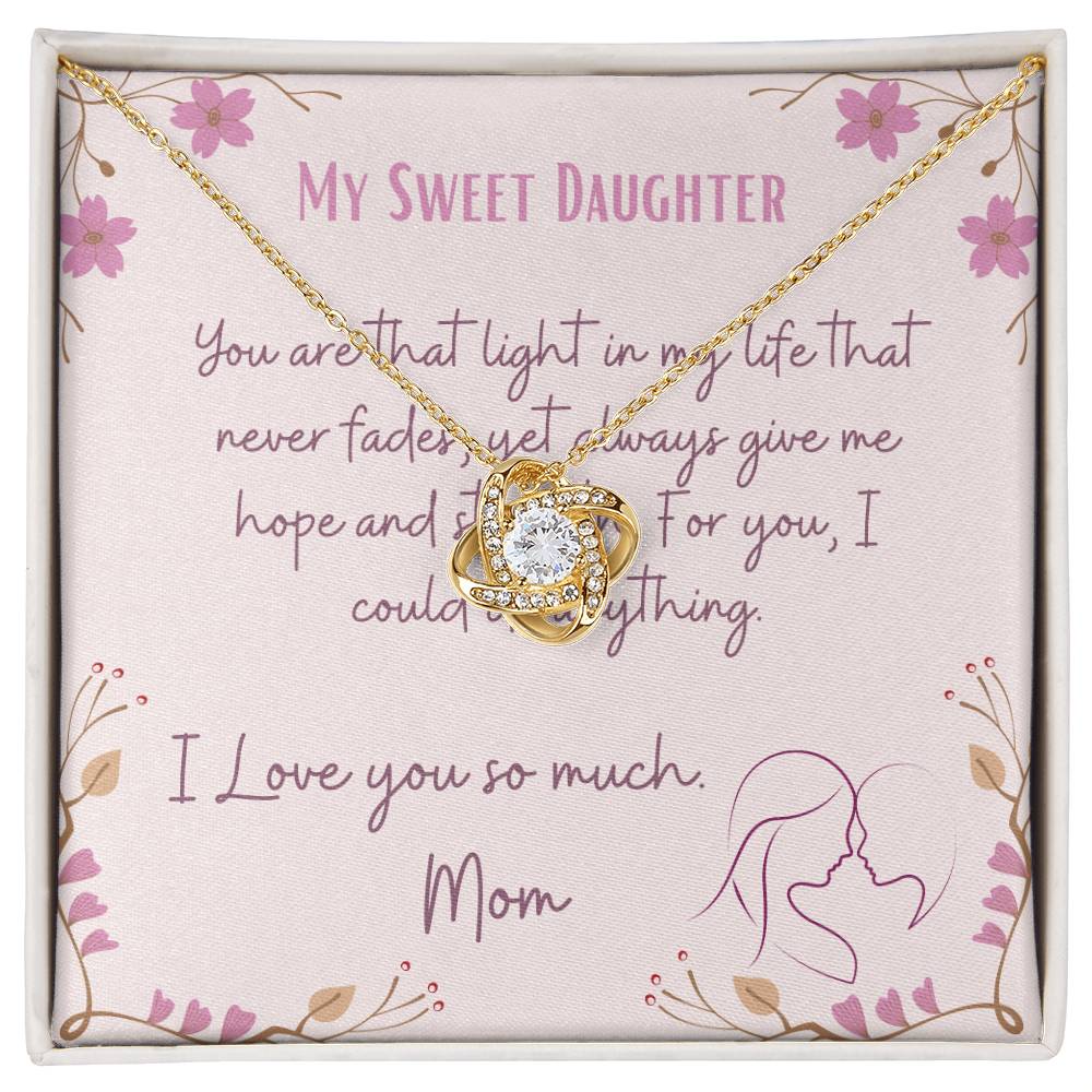 Daughter Necklace From Mom