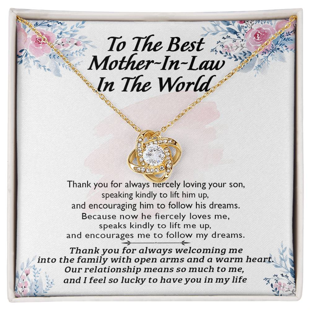 (Almost Gone) Gift for Mother-In-Law - Lift Him Up - Love Knot