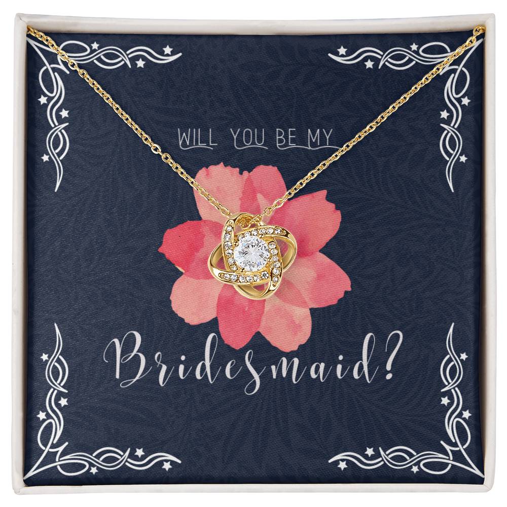 Bridesmaid Proposal Necklace | Bridesmaid Proposal Jewelry | Bridesmaid Proposal | Matron of Honor Gift | Maid of Honor Gift Necklace | Be My Bridesmaid | Will You Be My Bridesmaid?
