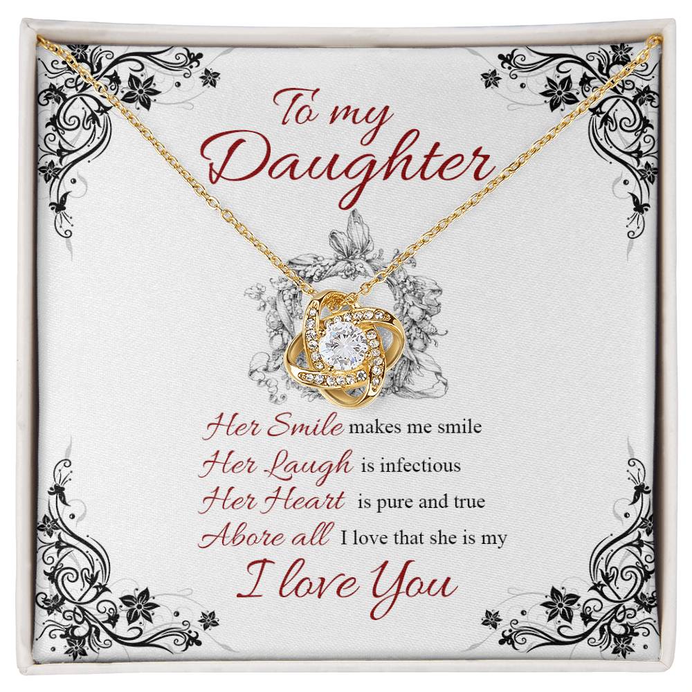 Laurel Wreath Necklace for Daughter