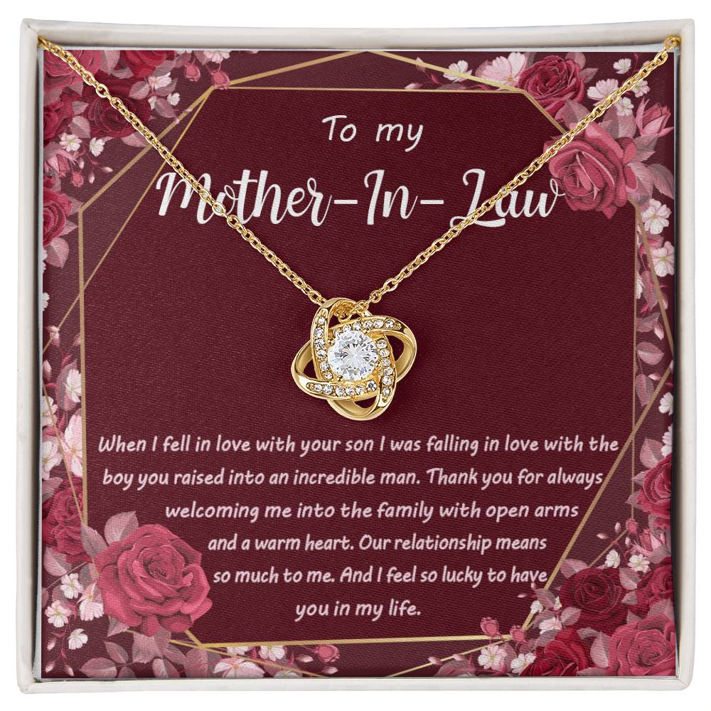 (Almost Sold Out) Forever Love - to My Mother-In-Law Necklace
