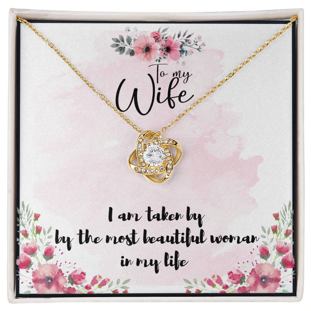 To My Wife Necklace - Anniversary Gift for Wife, Birthday Gift for Wife, Gift for Wife, Necklace for Wife, Gift for Wife Birthday