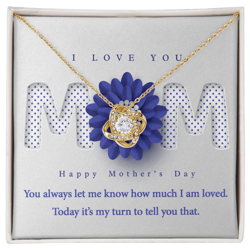 I Love You Mom Mother's Day Gift From Daughter or Son