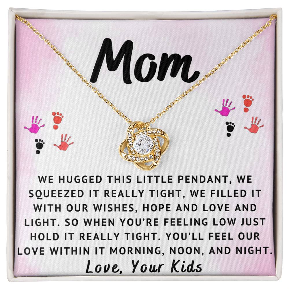 (Almost Gone) Mom Love From Kids Necklace