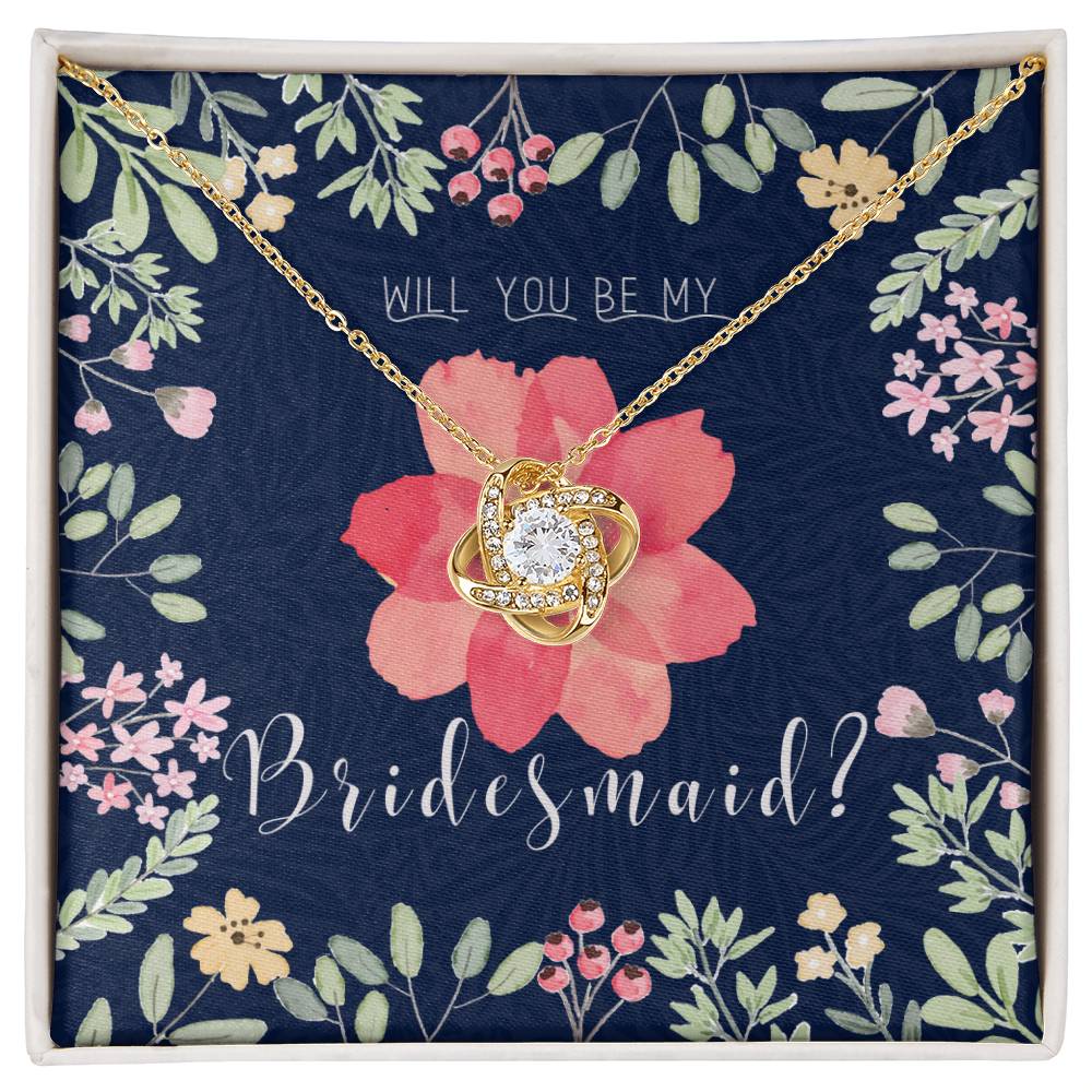 Bridesmaid Proposal Necklace | Bridesmaid Proposal Jewelry | Bridesmaid Proposal | Matron of Honor Gift | Maid of Honor Gift Necklace | Be My Bridesmaid | Will You Be My Bridesmaid?