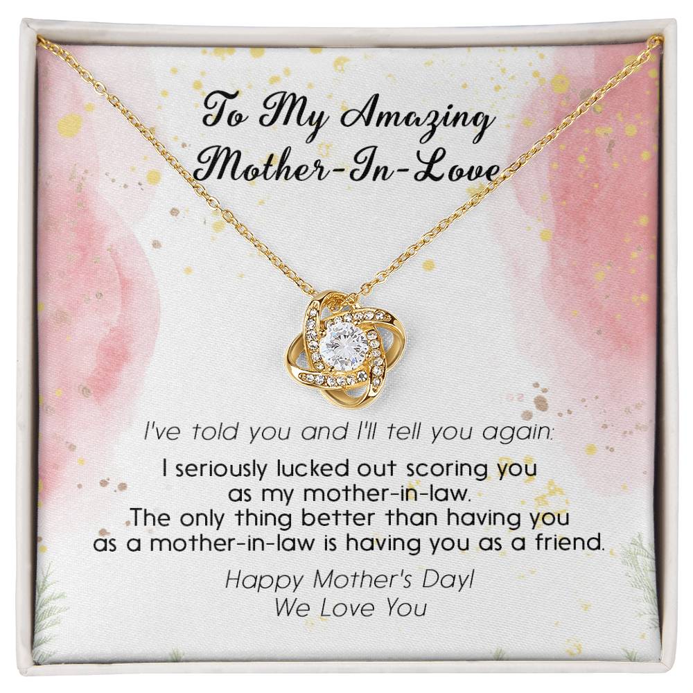 (Almost Gone) Gift for Mother-In-Law - the Only Thing - Love Knot