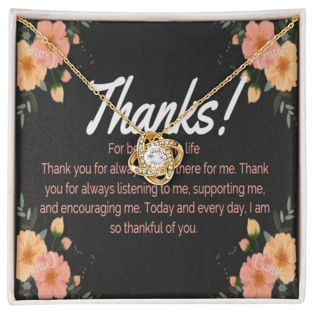 Thank You Gift, Gift for Friend, Best Friend Gift, Best Friend Necklace, Thank You for Being in My Life